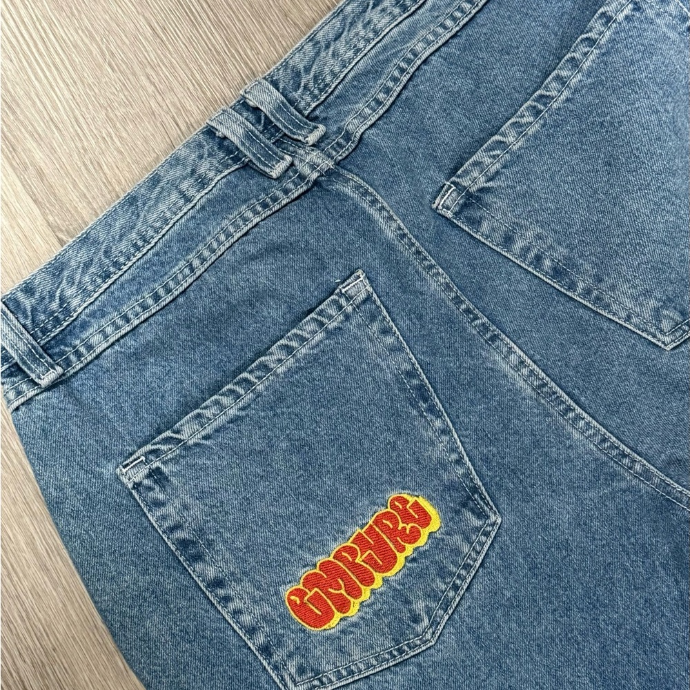 Vintage Couture Blue Denim Jeans